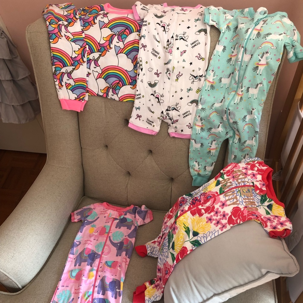 Bundle of children’s place never worn pajamas